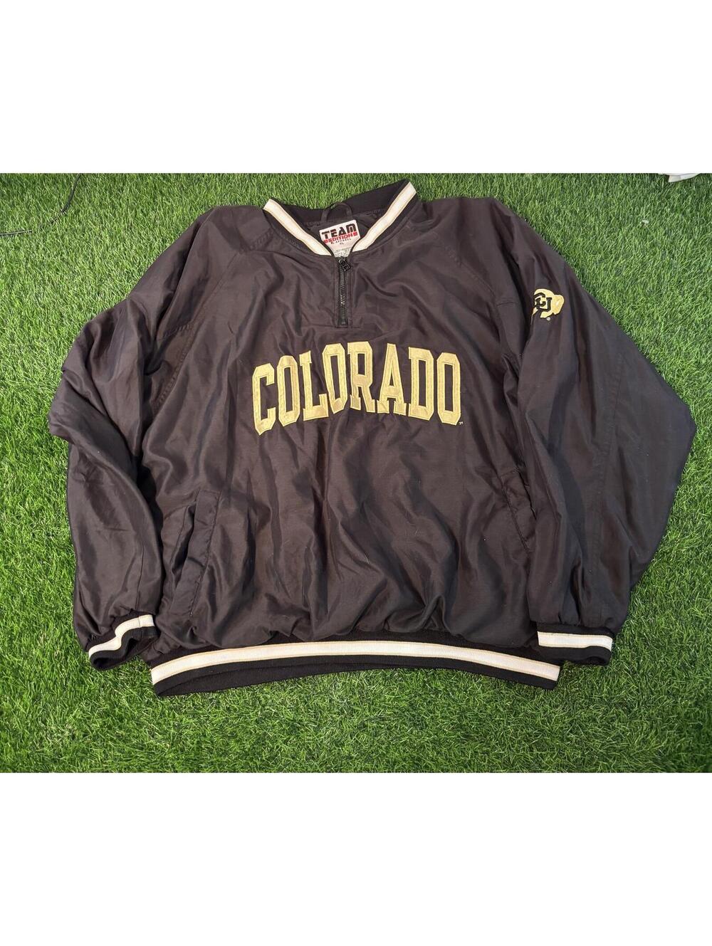 Vintage 90s Colorado Buffaloes Team Edition Pullover Windbreaker Jacket XL